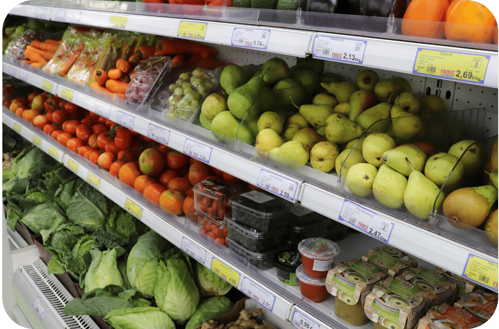 ALIMENTOS DE PROXIMIDAD EN MERCAMAS BOIRO Y MEAÑO